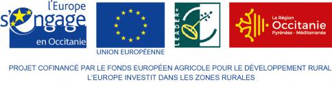 Logos Fonds européen agricole pour le développement rural