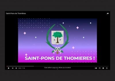 Apercu Ecran Video Saint Pons de Thomieres