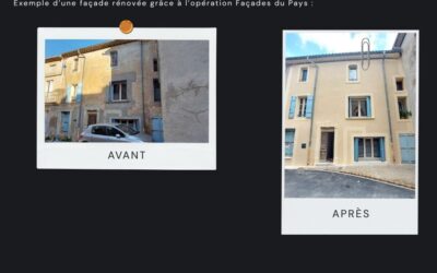 L’aide à la rénovation des façades dans le Pays se poursuit