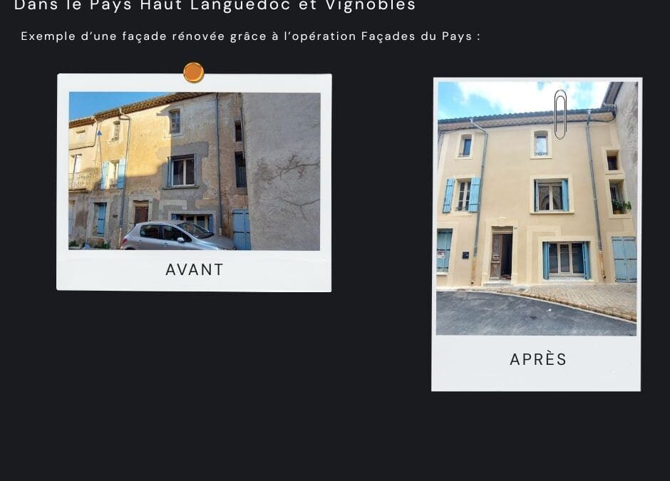 L’aide à la rénovation des façades dans le Pays se poursuit