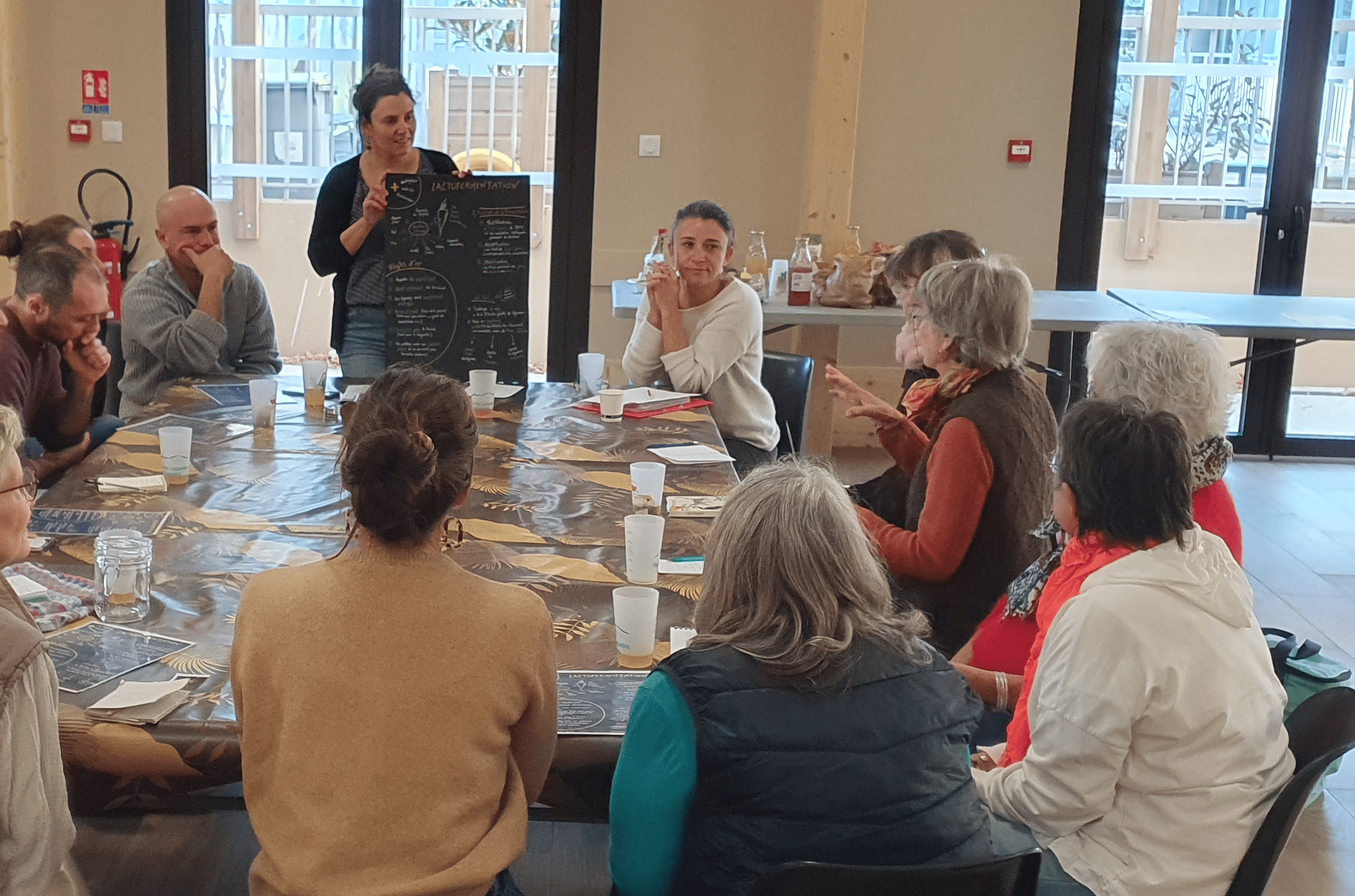 Atelier Lactofermentation à Hérépian avec l’association Banasta et le Pays Haut Languedoc et Vignobles