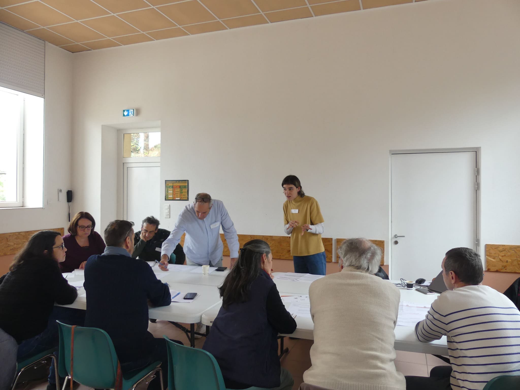 Atelier agriculture - alimentation proposé das le cadre de la démarche TAACT à Prades-sur-Vernazobre