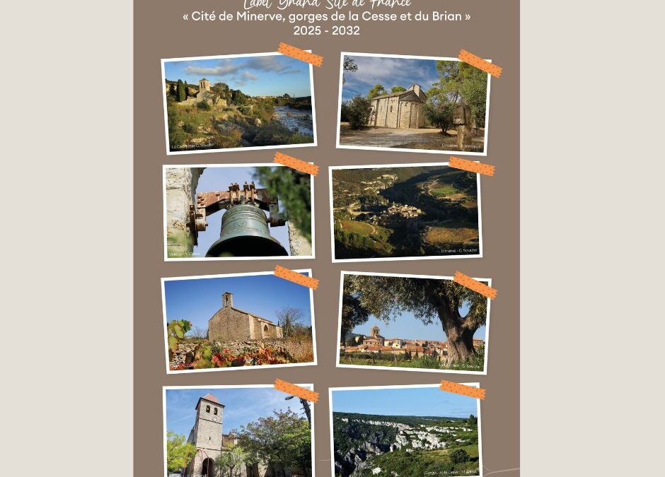 Cité de Minerve, gorges de la Cesse et du Brian : enfin le label Grand Site de France !