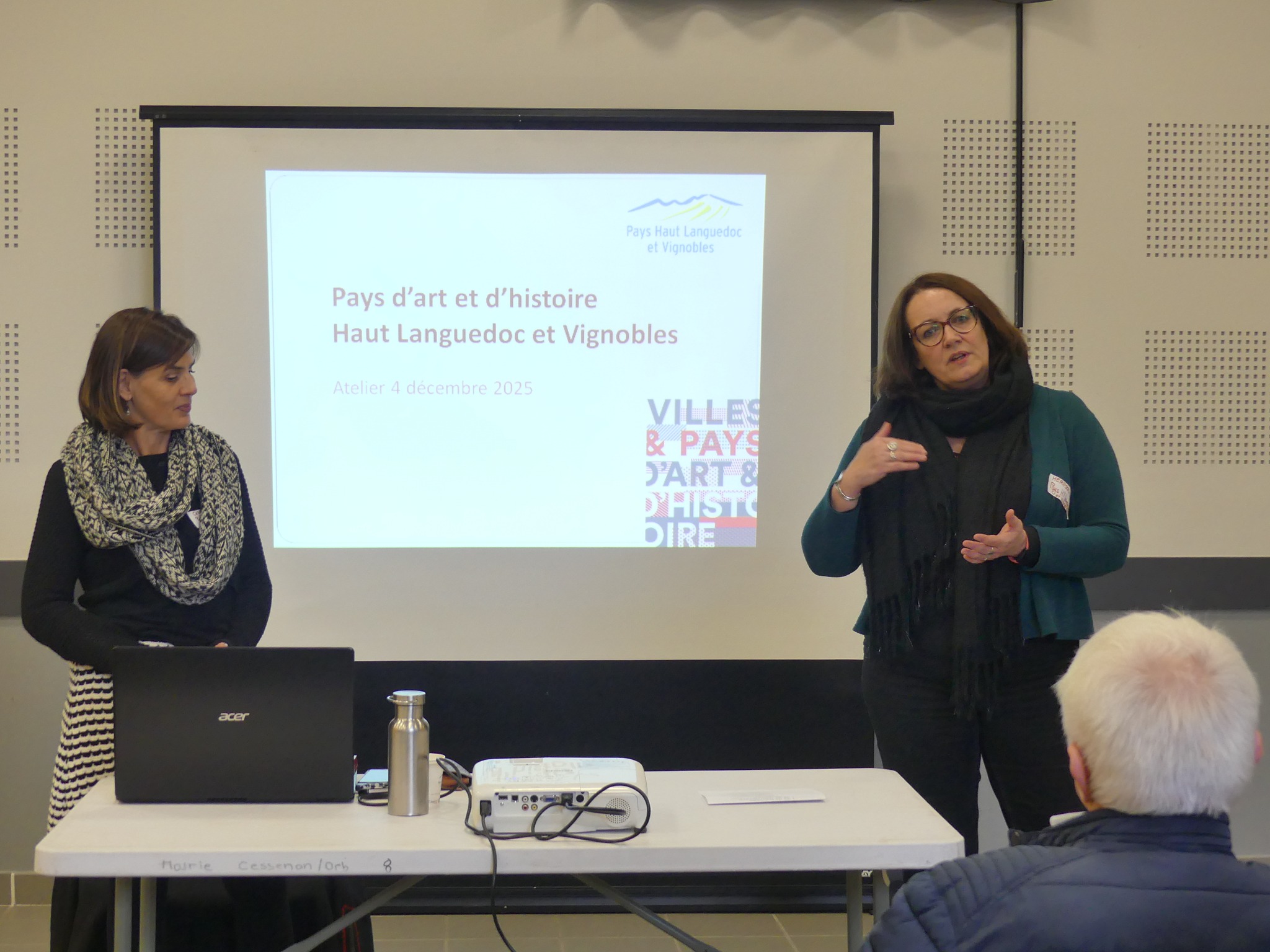 Le Pays d'art et d'Histoire a fait son bilan et un atelier à Cessenon-sur-Orb