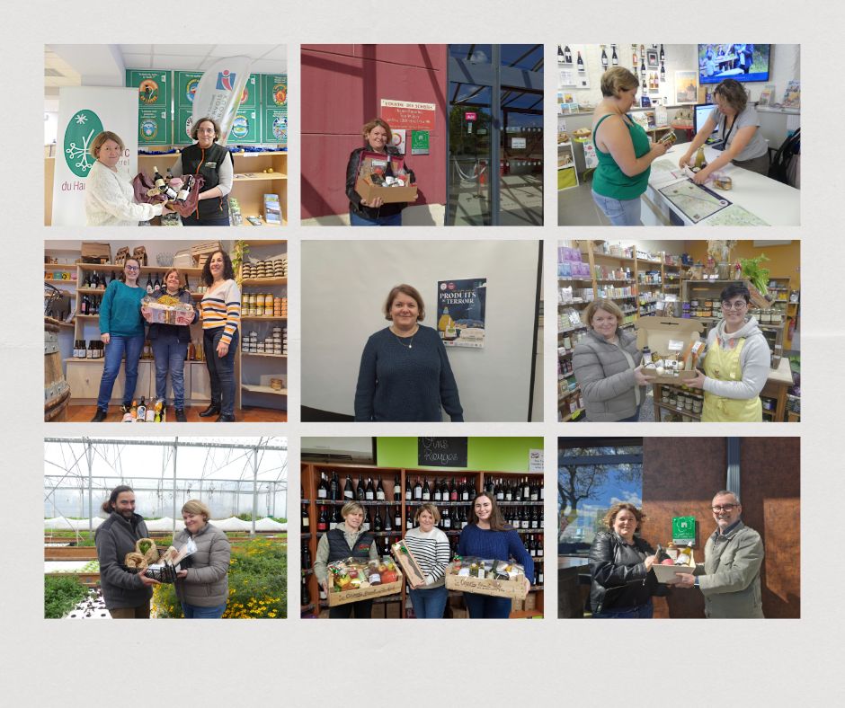 Quelques remises de paniers dans le territoire