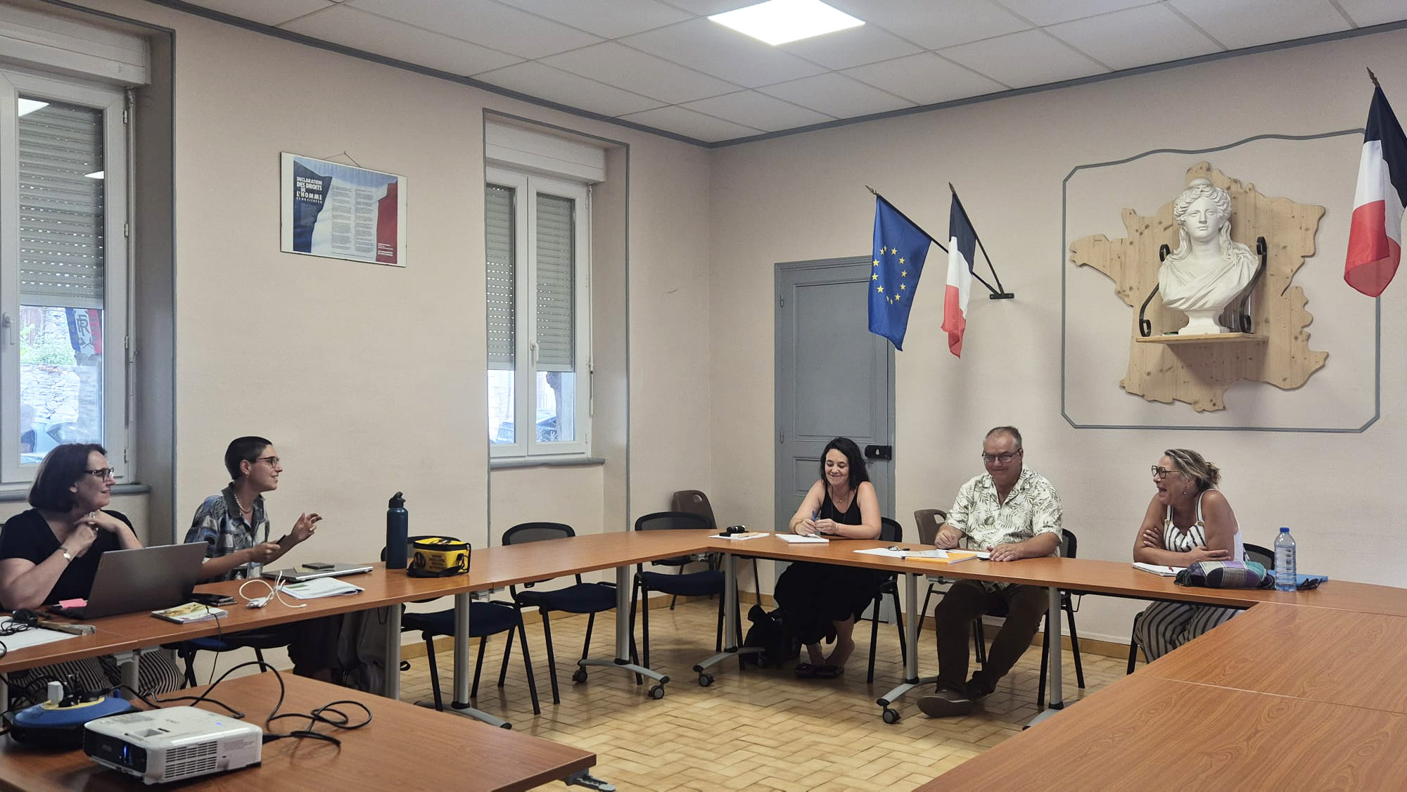 le comité de pilotage Agriculture et Projet Alimentaire Territorial à Riols
