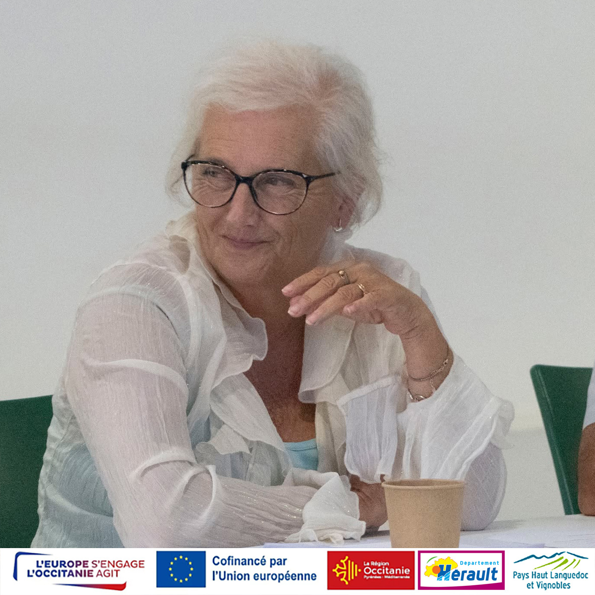 Magali Guiraud, Maire de Cesseras et présidente du comité de pilotage Grand Site de France du Pays
